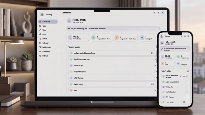 Todoing Planning & Tracker  App